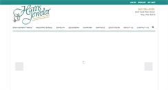 Desktop Screenshot of harrisjeweler.com